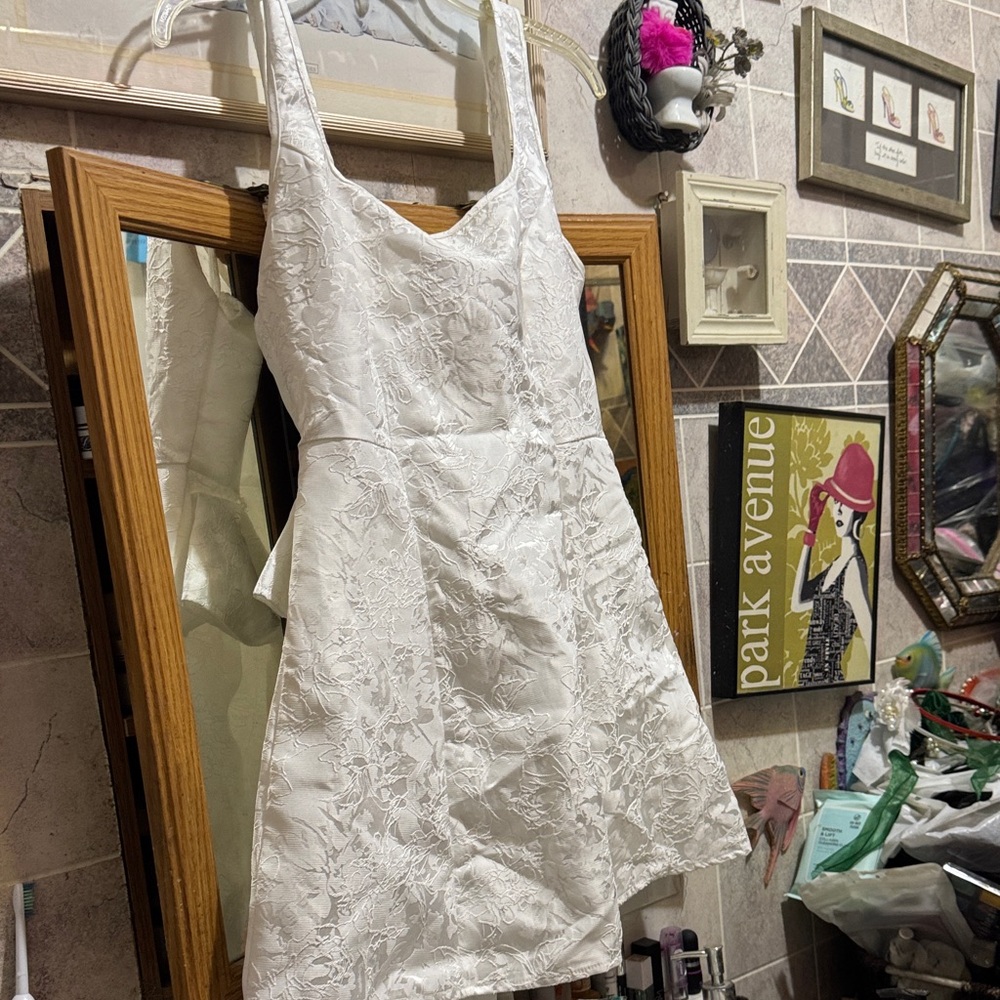 White dress